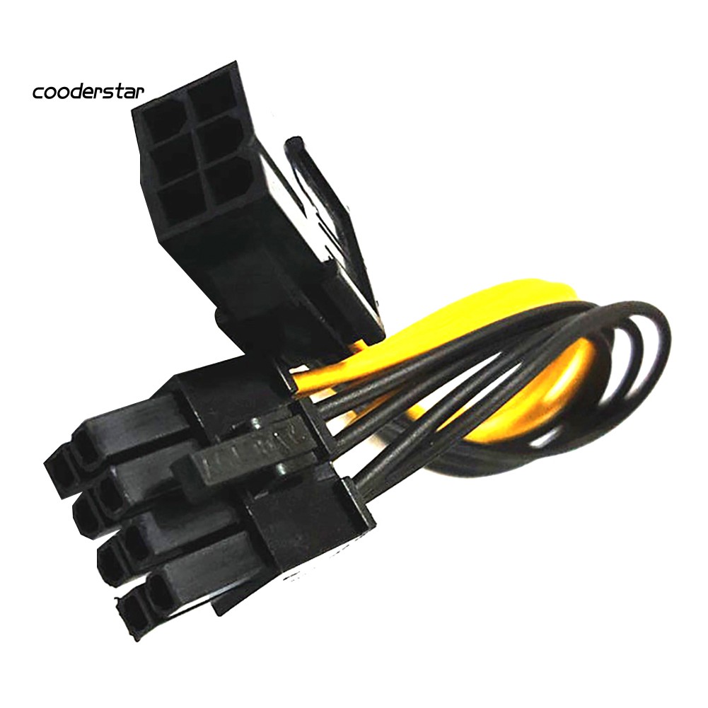 Dây Cáp Nối Dài 6-pin Sang 8-pin Pci-E Cho Card Đồ Họa