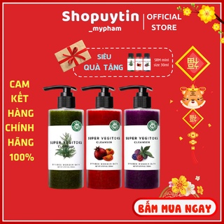 Sữa rửa mặt rau củ thải độc Wonder Bath Super Vegitoks Cleanser