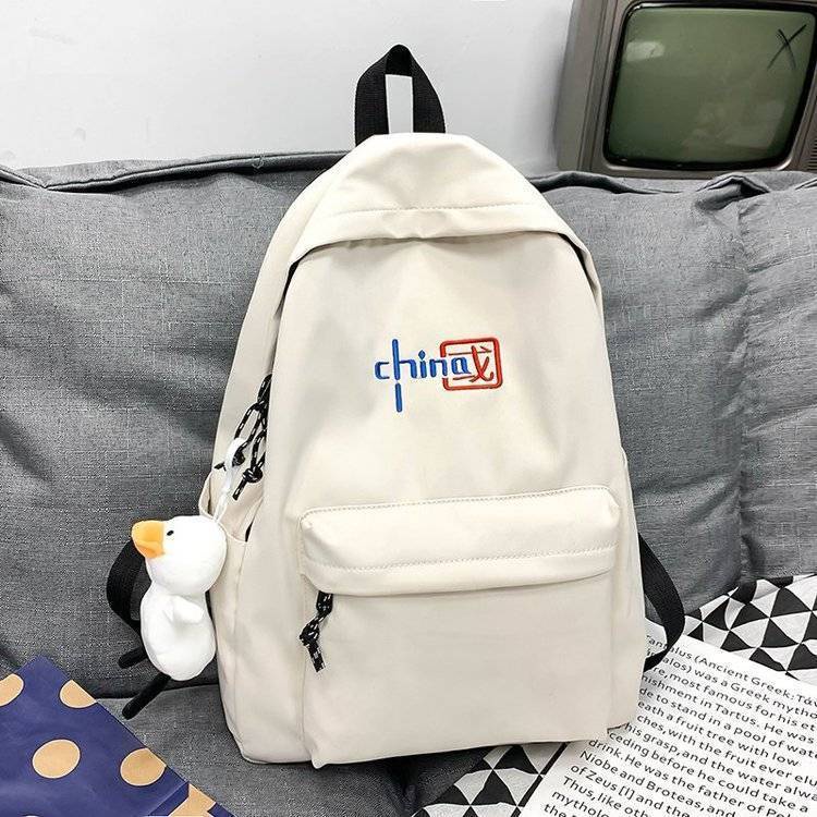 2022 new fashion niche backpack men's multi-functional personalized schoolbag women's national fashion design backpack