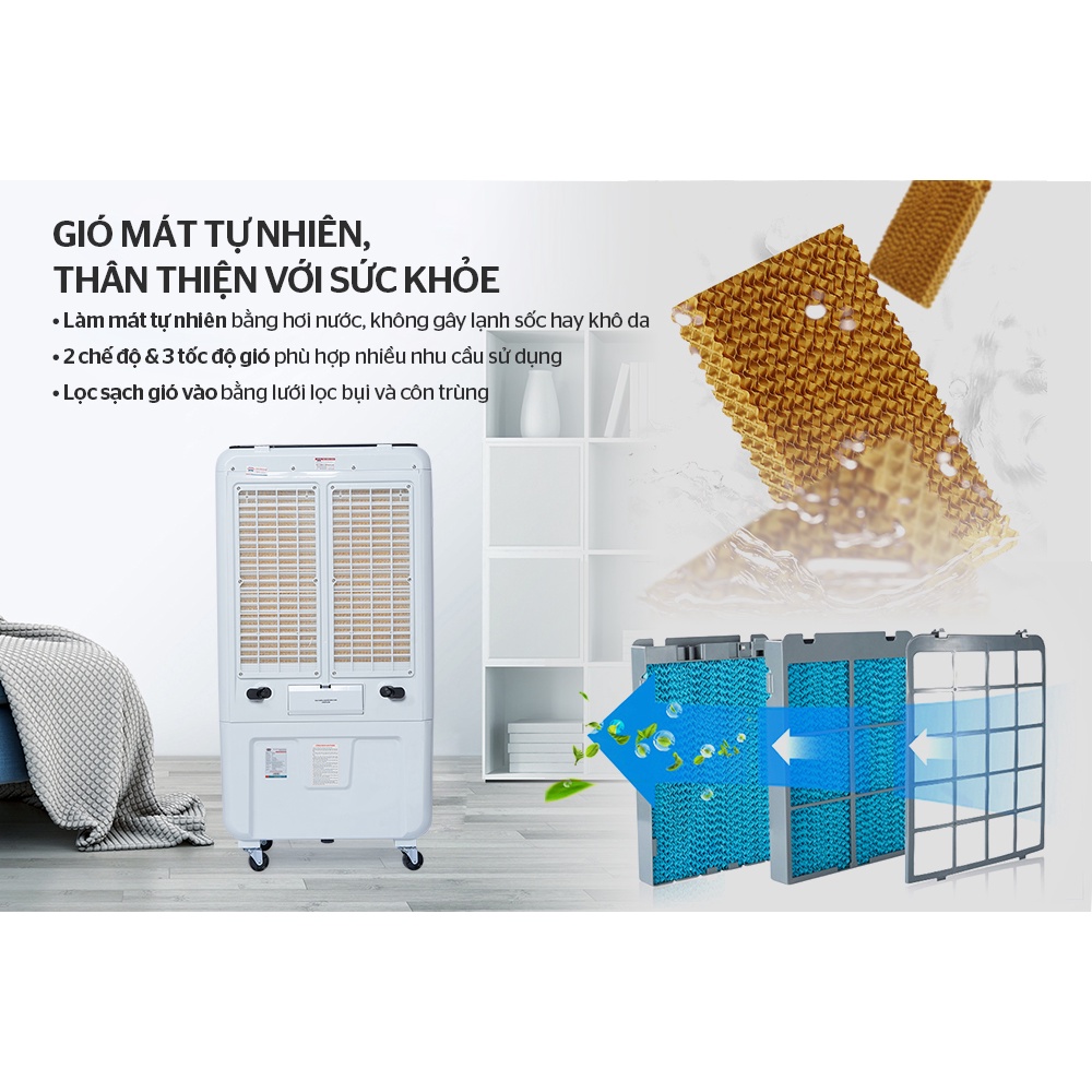 Quạt điều hòa Sunhouse SHD7750 bảo hành tại nhà trên toàn quốc