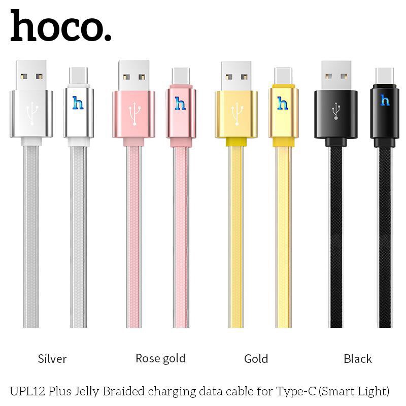Dây sạc iphone Hoco UPL 12 có đèn led báo hiệu hỗ trợ sạc nhanh chống dối gãy đứt - Tigerstoree