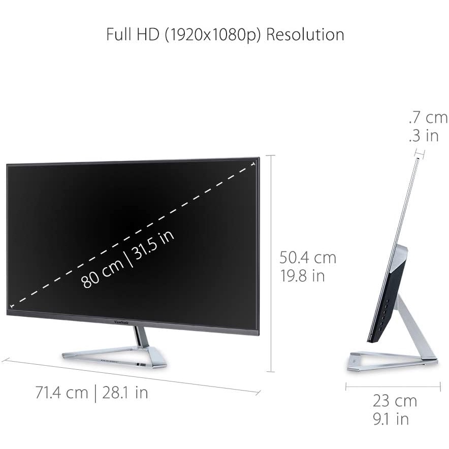 Màn hình máy tính 32 inch VX3276-MHD-3 Full HD, IPS, 75Hz
