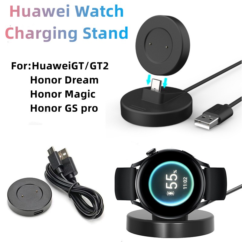 ⭐Bán Chạy Nhất⭐Cáp Sạc Cho Đồng Hồ Huawei Watch 3 Pro Sạc Không Dây Cho Đồng Hồ Huawei GT2 Pro GT3 GT 3 Đế Chuyển Đổi loại-C @ Iwanna