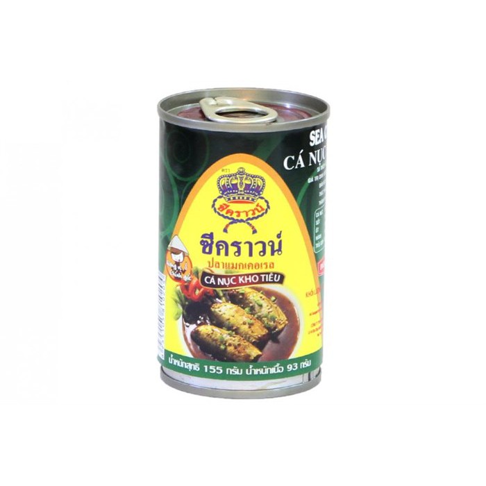 Cá nục kho tiêu Seacrown 155g (Date 2023) | BigBuy360 - bigbuy360.vn