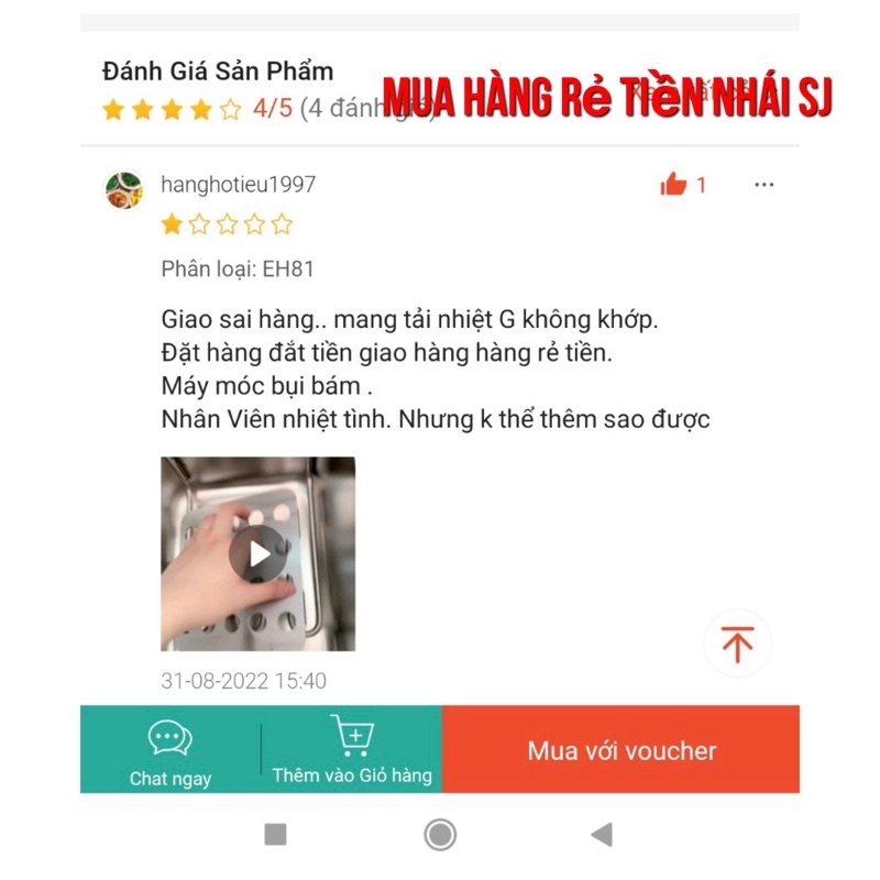 Bếp chiên nhúng đơn cong nghiep SJ ( EH81 ) 6 lít