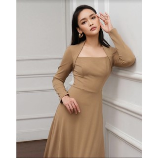 Váy đầm nữ Isabella MAIIMER cổ vuông