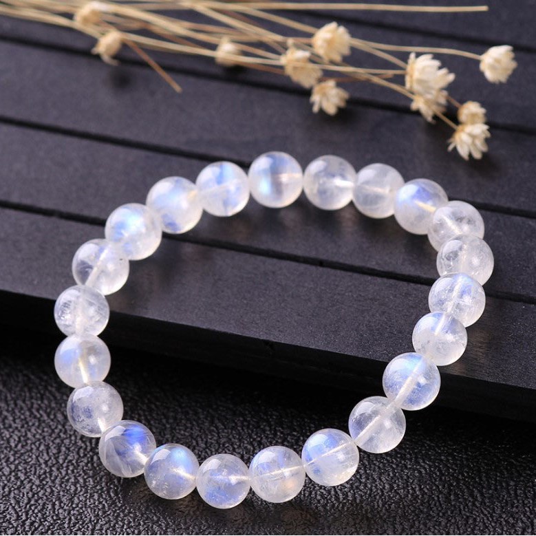 VÒNG TAY ĐÁ MẶT TRĂNG, VÒNG ĐÁ MOONSTONE - PHONG THỦY VƯỢNG TÀI