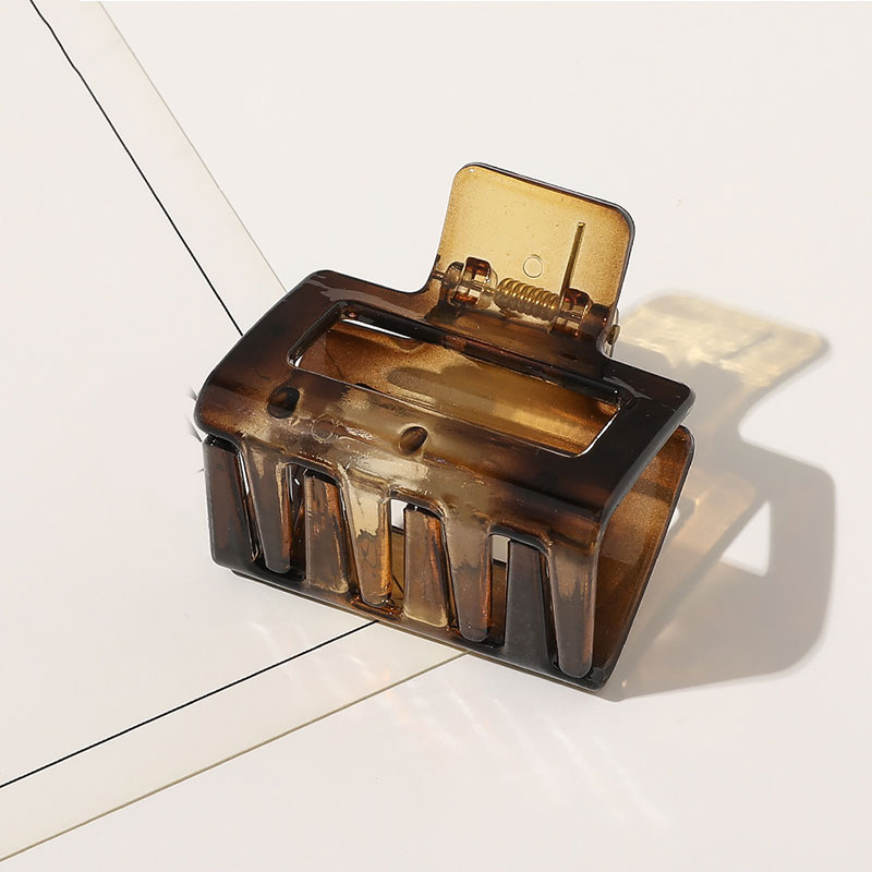 Kẹp tóc nhựa acrylic thiết kế hình học đa dạng thời trang dành cho nữ