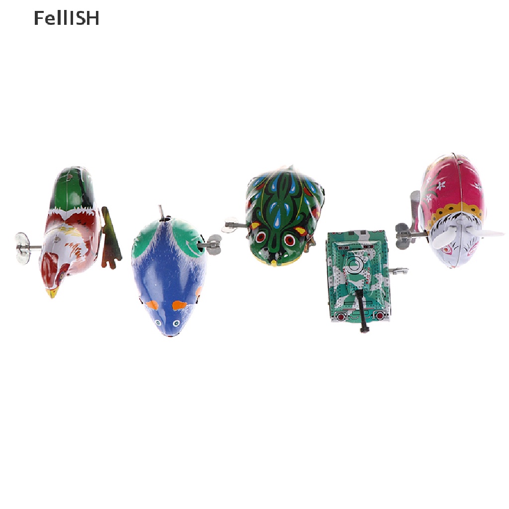 1 Đồ Chơi Lên Dây Cót Hình Con Ếch Thỏ Bằng Sắt 439br