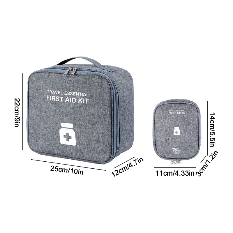 Hộp 2 Ngăn Đựng Dụng Cụ Sơ Cứu