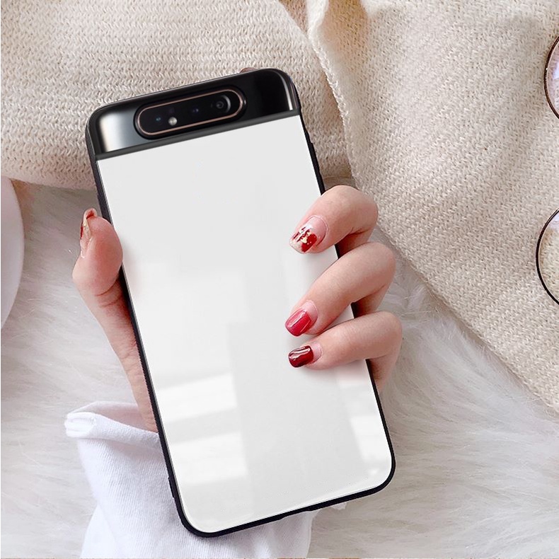 Ốp Lưng SAMSUNG GALAXY A80 Mặt kính gương sáng bóng cao cấp