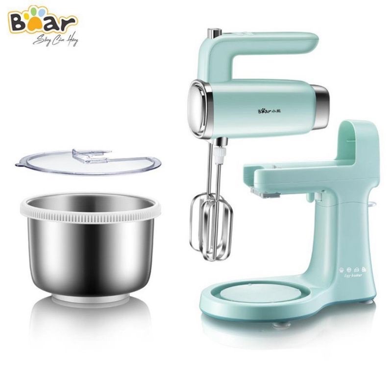 Máy nhào bột, đánh trứng đa năng Bear B03V1 4l 9 tốc độ đánh
