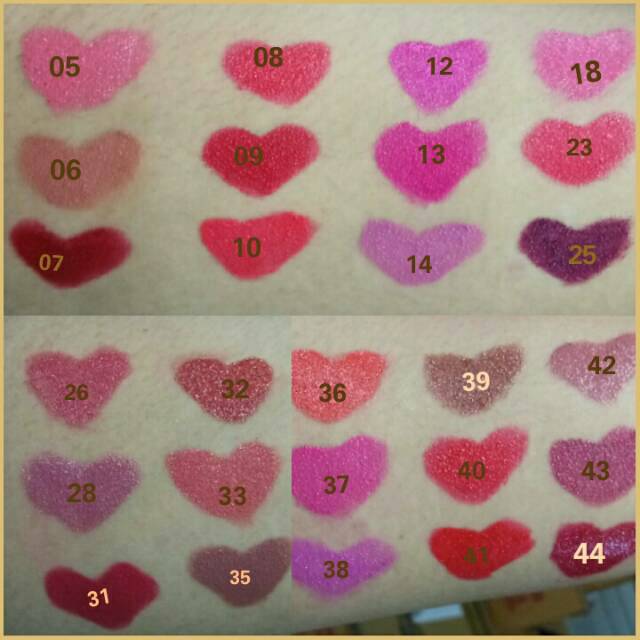 (hàng Mới Về) Son Môi Màu Sắc Thời Trang Thương Hiệu Inez | BigBuy360 - bigbuy360.vn