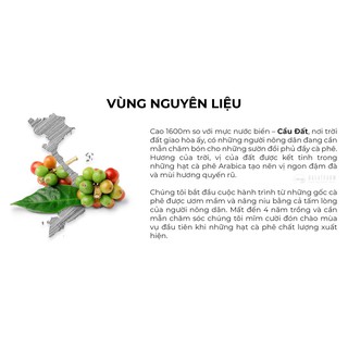 Cà phê Robusta Lâm Đồng - Túi 250gr (Dạng Bột)