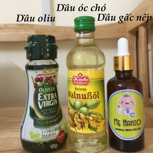 Set 3 chai dầu ăn dặm cho bé