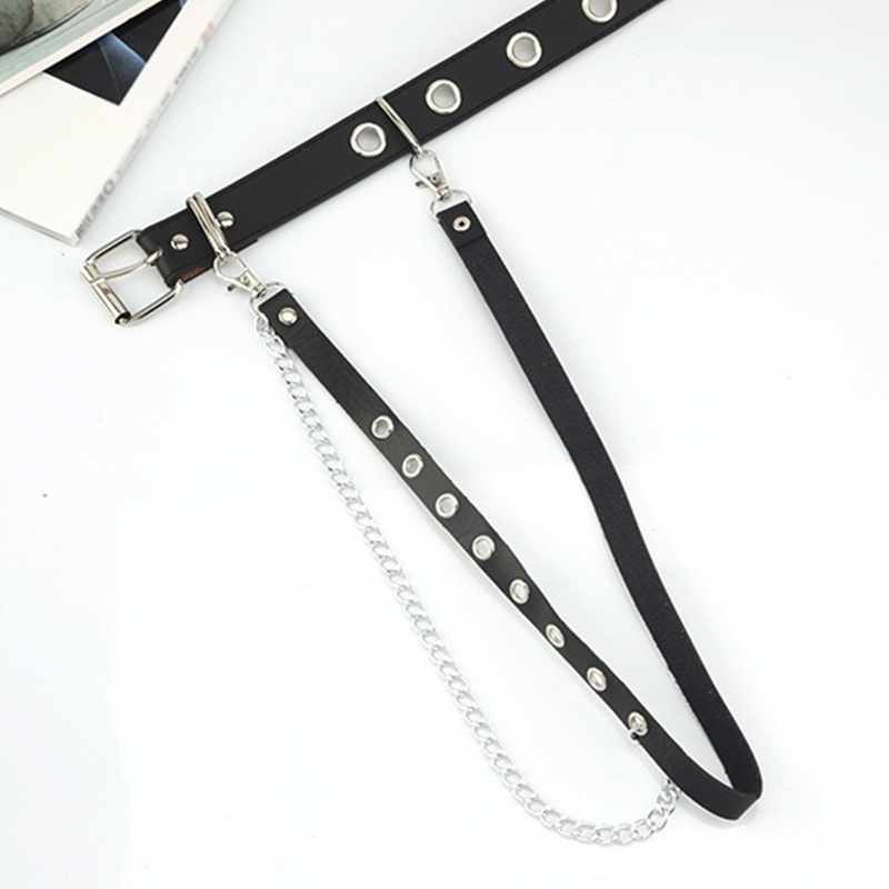 Thắt Lưng Da PU Màu Trơn Khóa Hợp Kim Thời Trang Cho Nữ