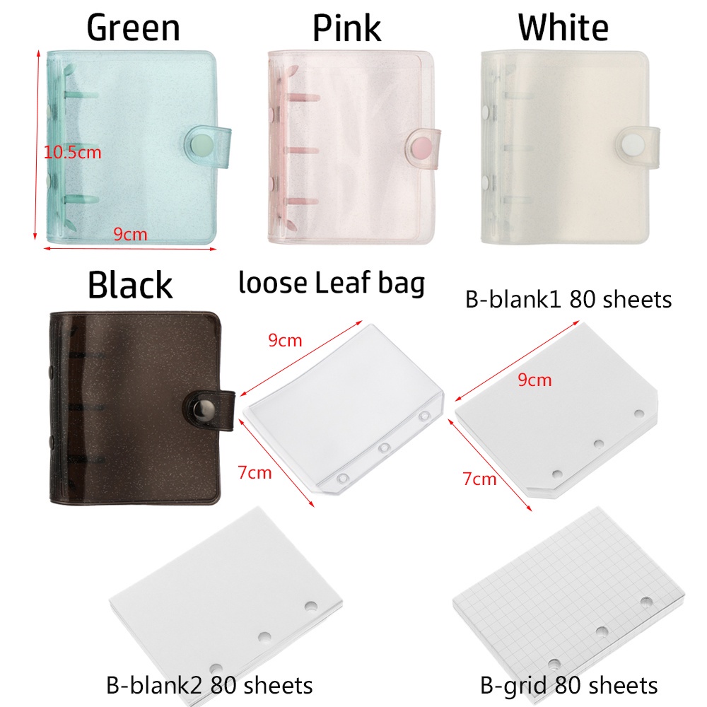 Vỏ Bọc Sổ Tay 3 Lỗ Thiết Kế Độc Đáo Tiện Dụng