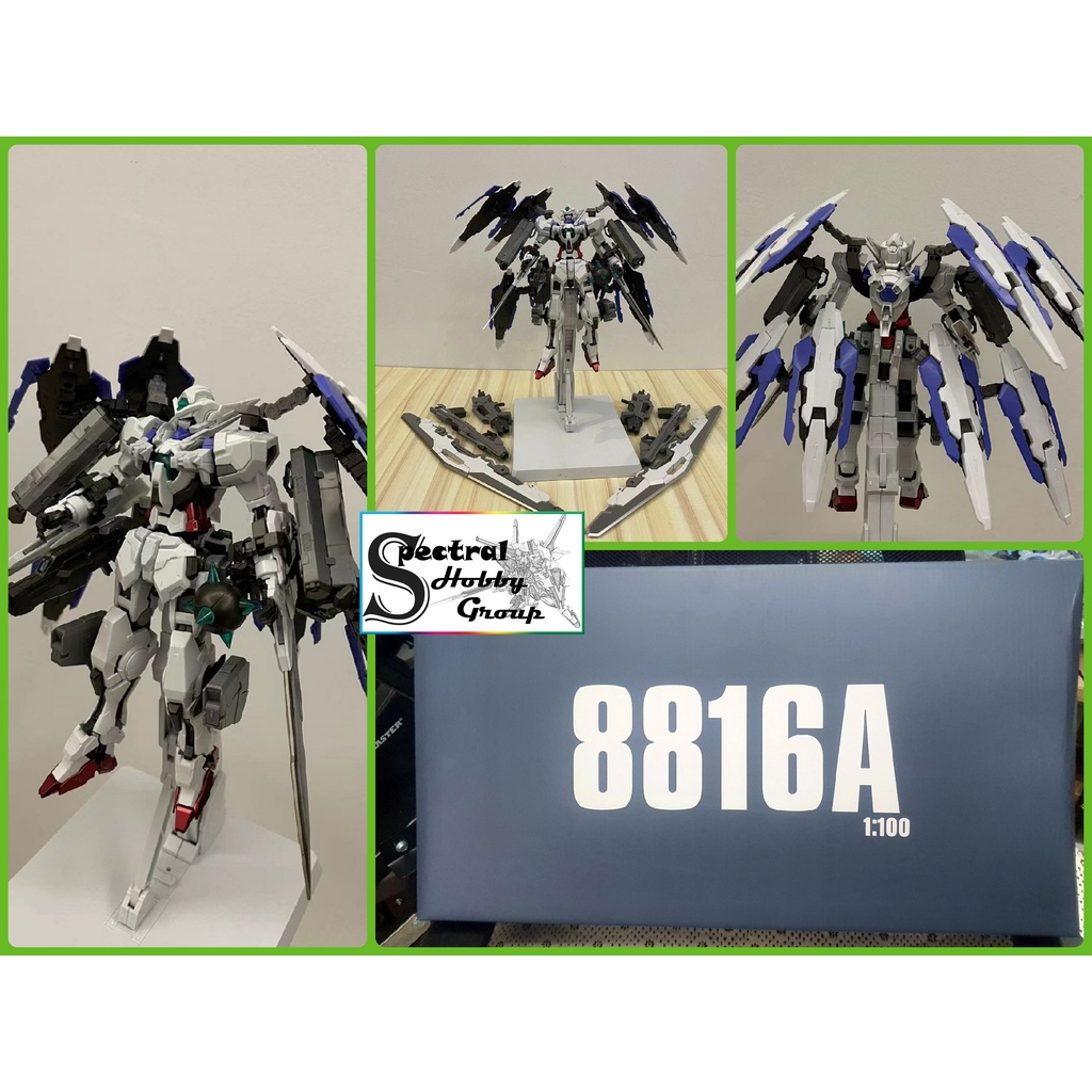 Mô hình lắp ráp MG 1/100 8816A Gundam Astraea type F White Full shield weapons Daban