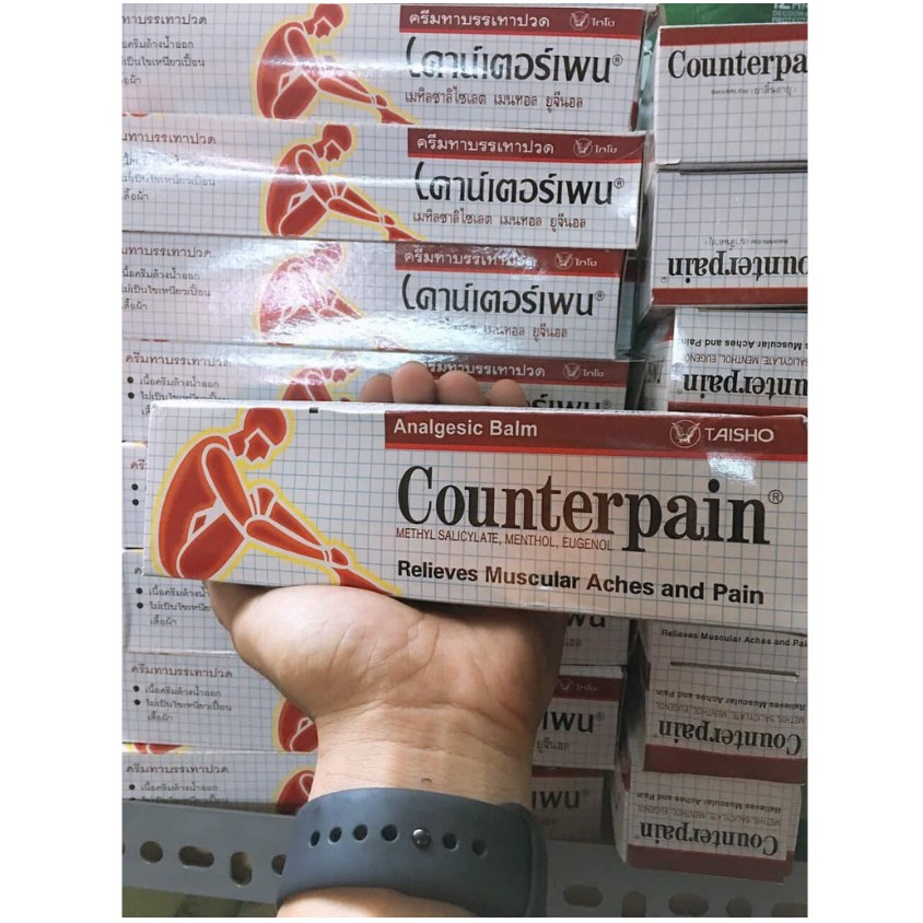 DẦU NÓNG XOA BÓP - COUNTERPAIN 120GR