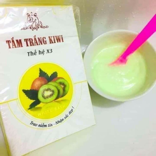 Tắm trắng Kiwi thế hệ x3