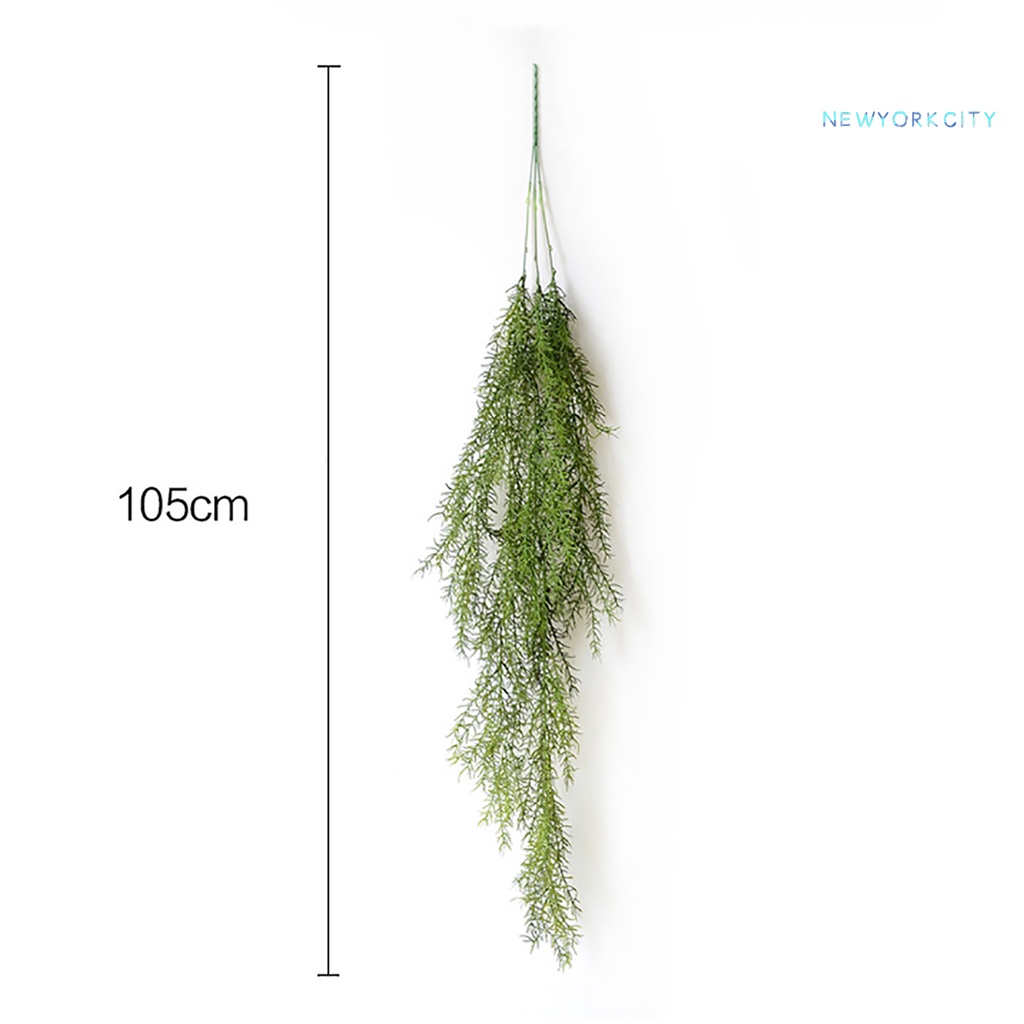 1 Dây Leo Nhân Tạo Màu Xanh Lá Cây Treo Tường Trang Trí Nhà Cửa Sân Vườn