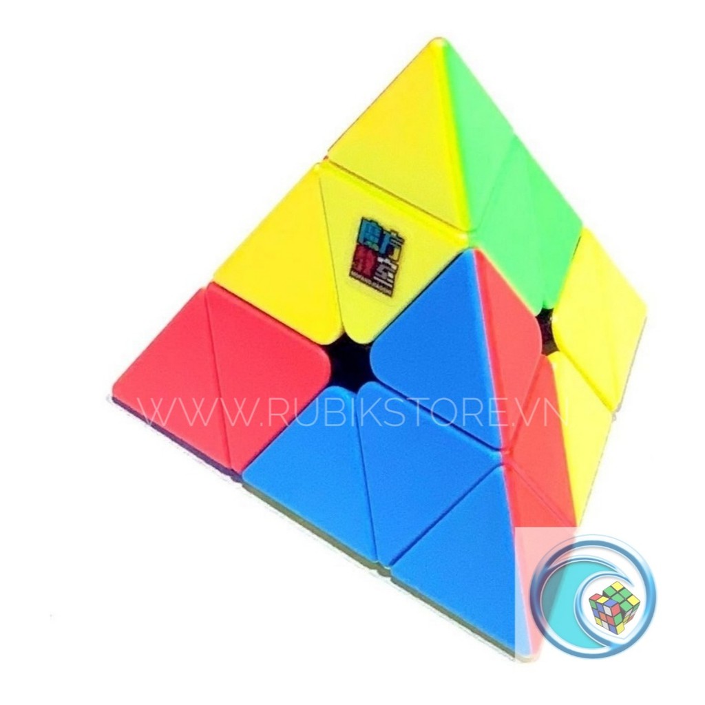 Đồ chơi Rubik biến thể tam giác Mofangjiaoshi Meilong Pyraminx Stickerless