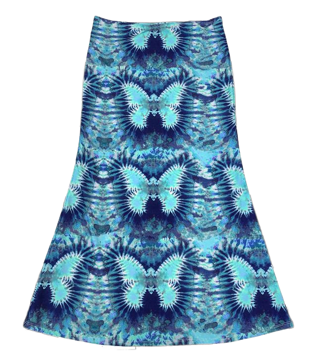 Chân Váy Chữ A Eo Cao In Họa Tiết Trái Tim Phong Cách Bohemian Dành Cho Nữ Y2K