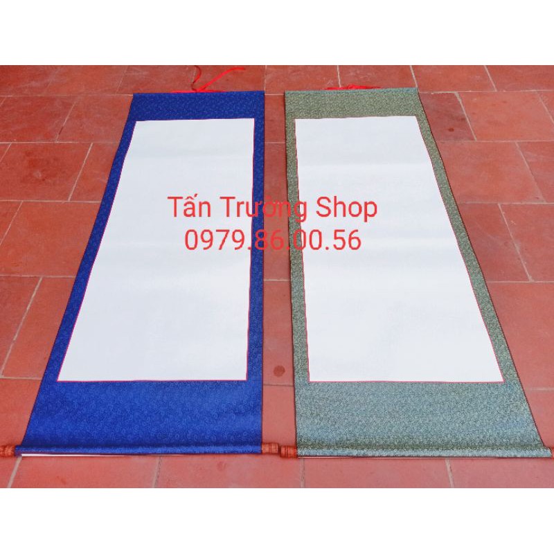 Giấy biểu lụa viết thư pháp kt 70*190