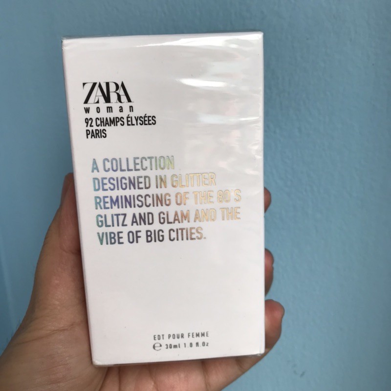 Nước Hoa Zara 92 Champs Élysees PARIS / MILANO 30ml