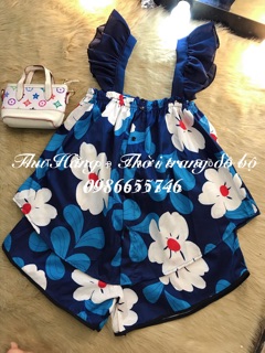 Bộ cánh tiên hoa lụa cát