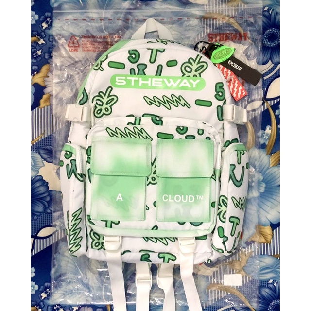 Balo 5THEWAY /teddy bear/ ROCKET BACKPACK - GREEN
