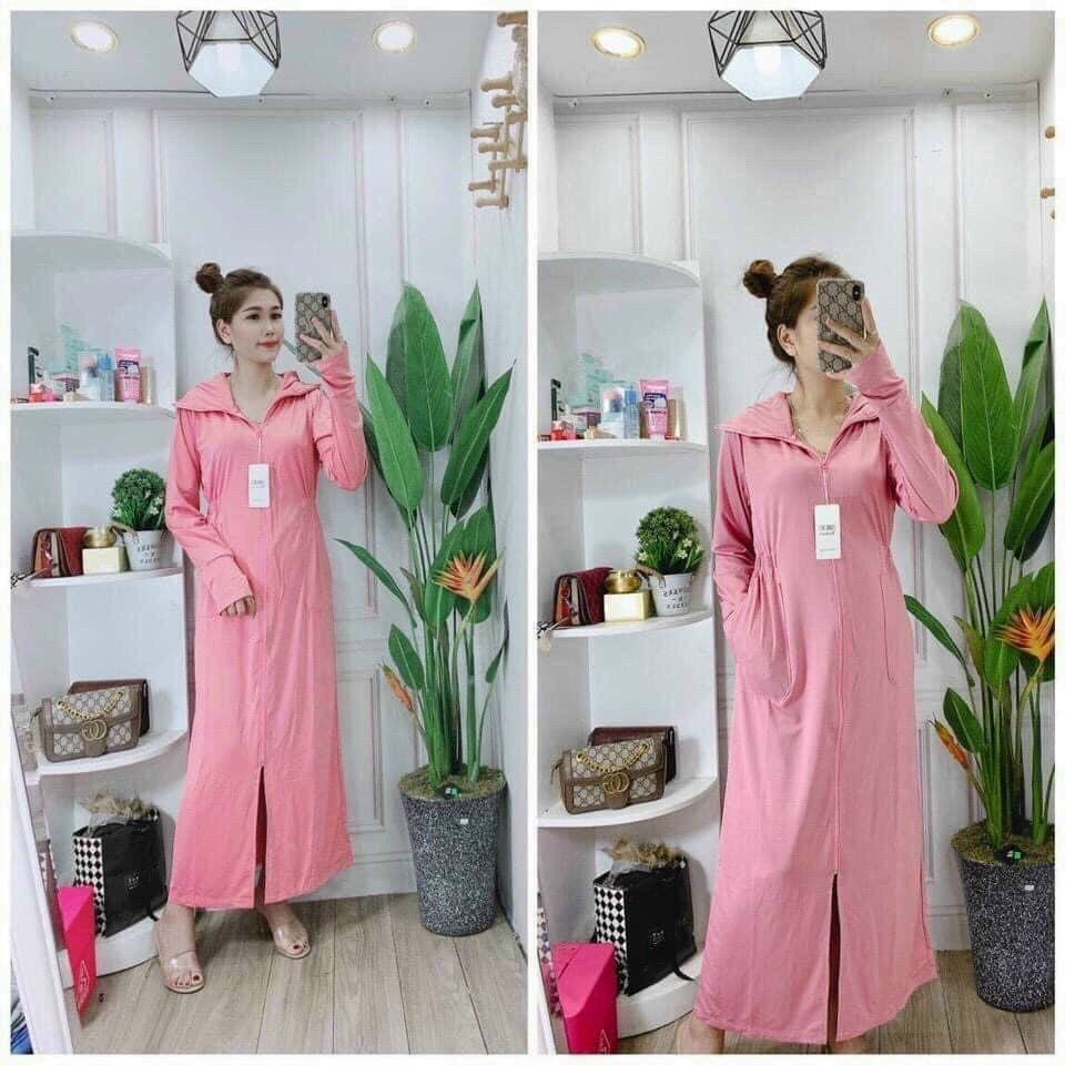 ÁO CHỐNG NẮNG DÀI, COTTON LƯỚI NGĂN TIA UV made in Viet Nam