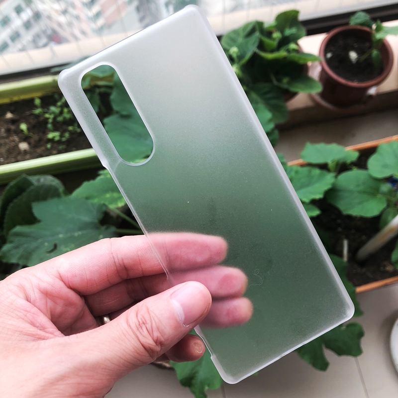 Phù Hợp Ốp Điện Thoại Màu Trong Suốt Cho sony xperia 1 5 xz3 xz4 xa2 ultra xa3 l3 l4