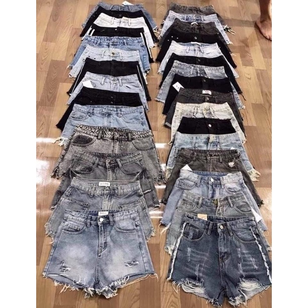 quần sooc jean , sooc vải nữ chốt live