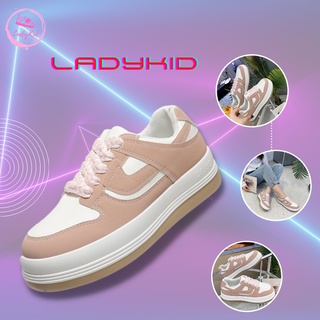 Giày nữ ,giày thể thao nữ chất liệu da mềm ladykid 68821