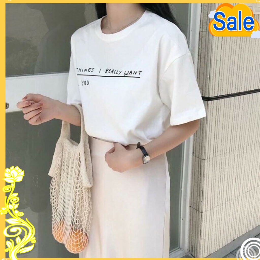 Áo thun nữ ✨ FREESHIP ✨ Áo phông nữ tay ngắn in chữ, sắc nét, màu bền, vải mát, chất mịn TTA283