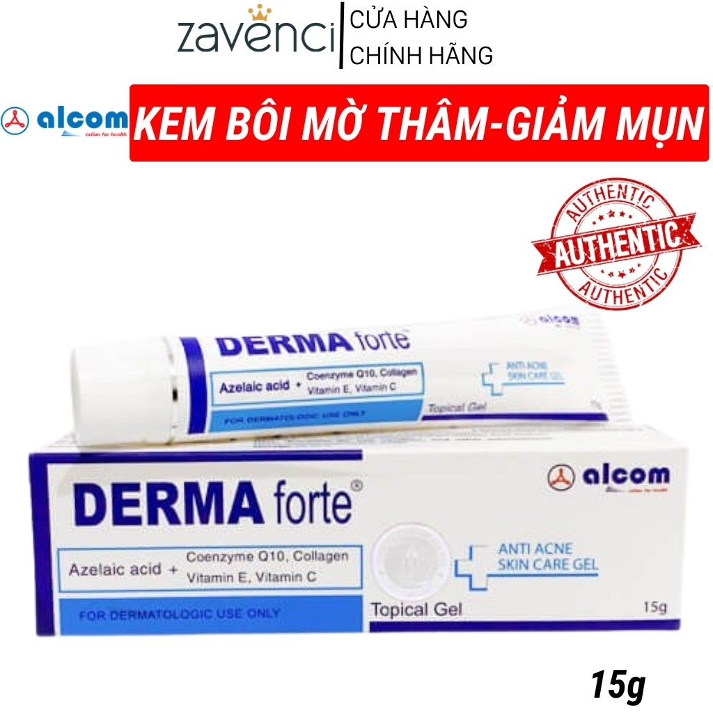 DERMA FORTE Kem giảm mụn mờ thâm dạng gel, Hàng Chính Hãng (15g) | BigBuy360 - bigbuy360.vn