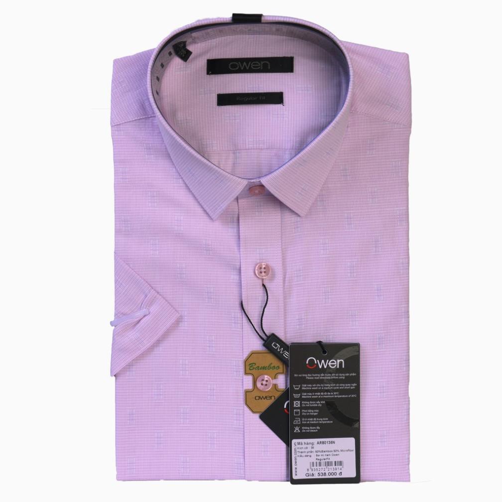 - Áo sơ mi ngắn tay Owen chính hãng - AR80136N