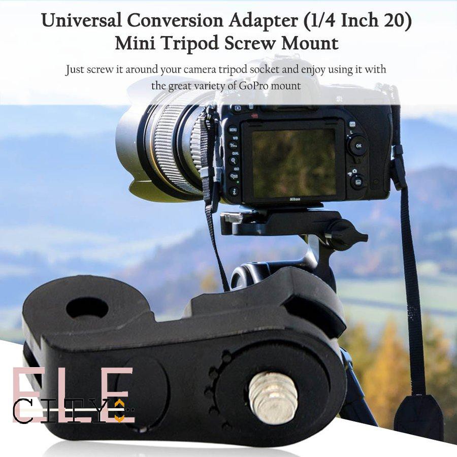 Ngàm gắn chuyển đổi tripod mini thông dụng cho Gopro