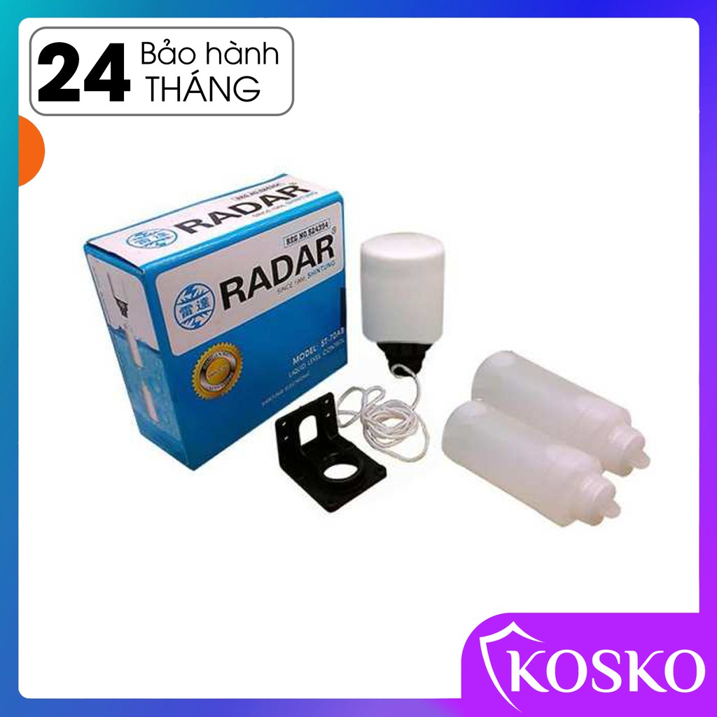 Phao cơ thông minh, phao điện Radar Đóng - Ngắt Máy Bơm tự động (Bảo hành )