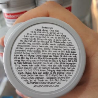 Combo 3 lọ Kem trị Hăm SODUCREM