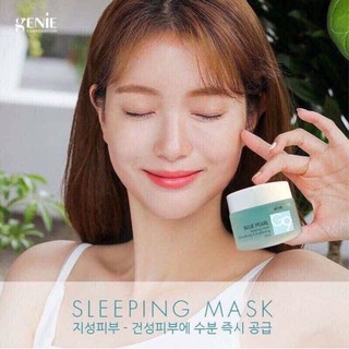 Mặt nạ ngủ cấp nước blue pearl genie hàn quốc
