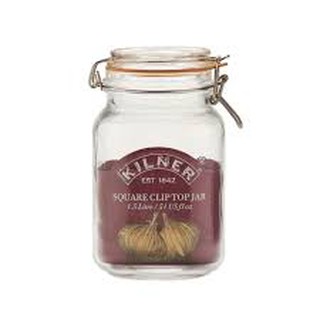 Hũ thủy tinh Kilner vuông 1.5L