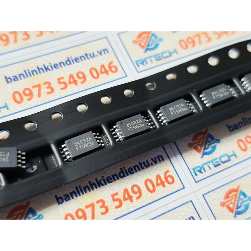 [Combo 10 chiếc] 24C32A AT24C32A IC EEPROM Kiểu Chân TSSOP-8