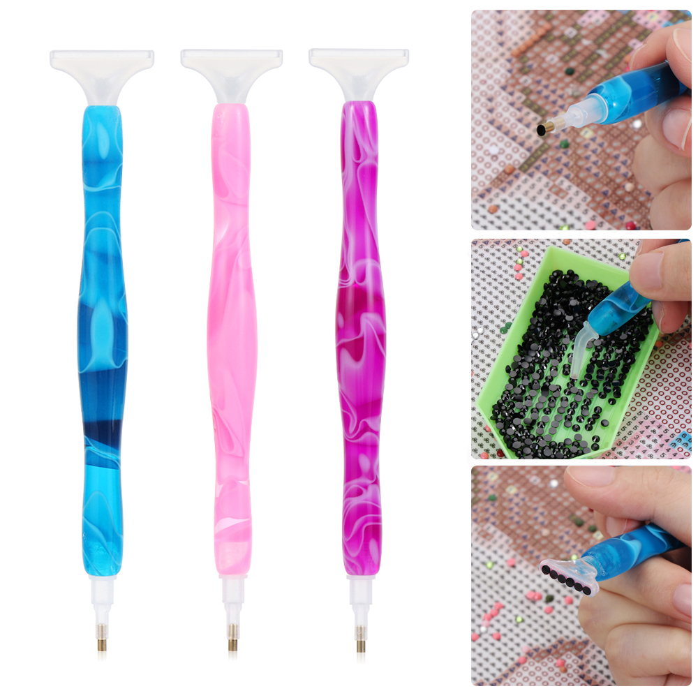 Bút Làm Tranh Đính Đá 5D DIY Bằng Nhựa Resin Chất Lượng Cao