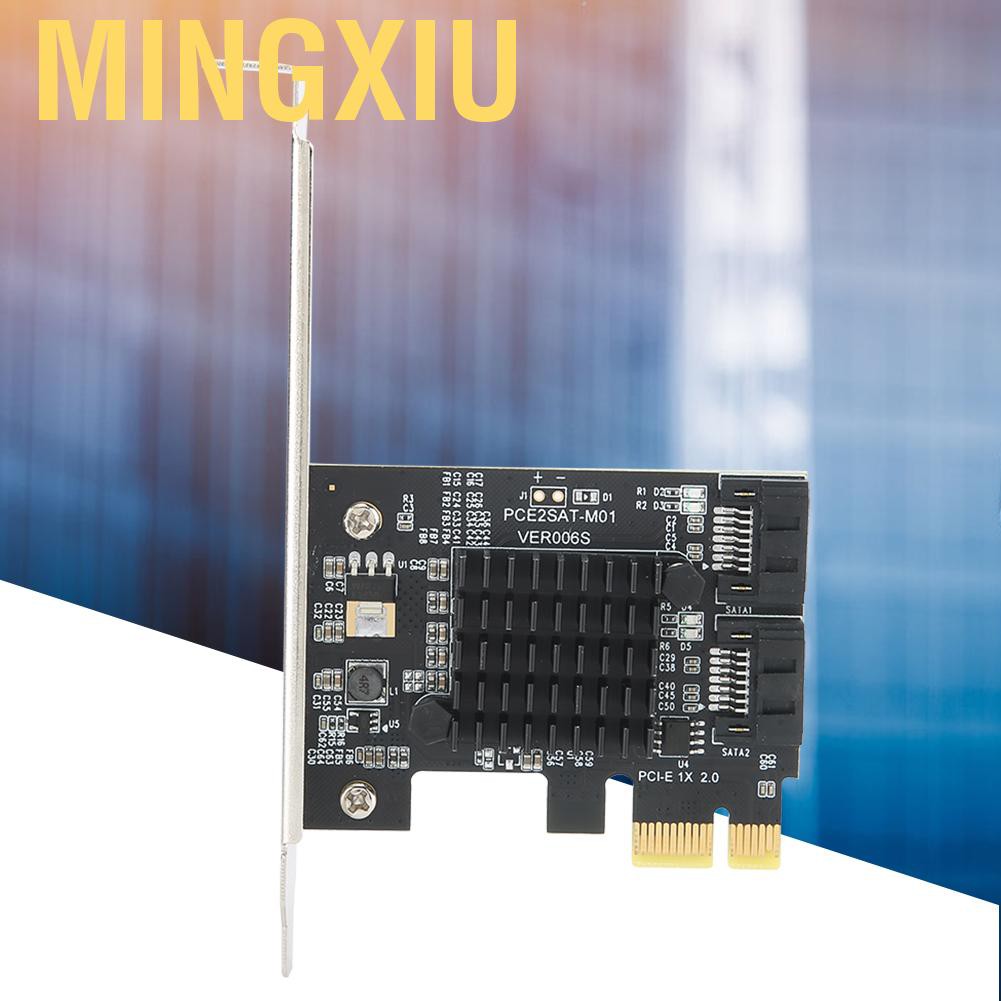 Card Mở Rộng 2 Cổng Pci-e Sang Sata 3.0 Ahri 1.0 Ide 6gbps Fo