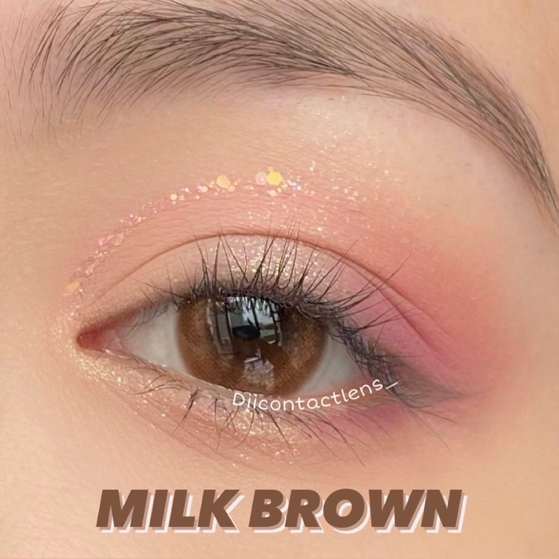 Kính áp tròng MILK BROWN