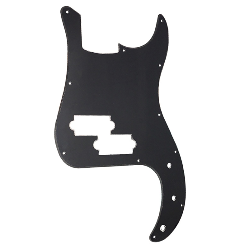 Tấm Bảo Vệ Đàn Guitar 4 Dây 11 Lỗ Màu Đen Tiêu Chuẩn Mexico