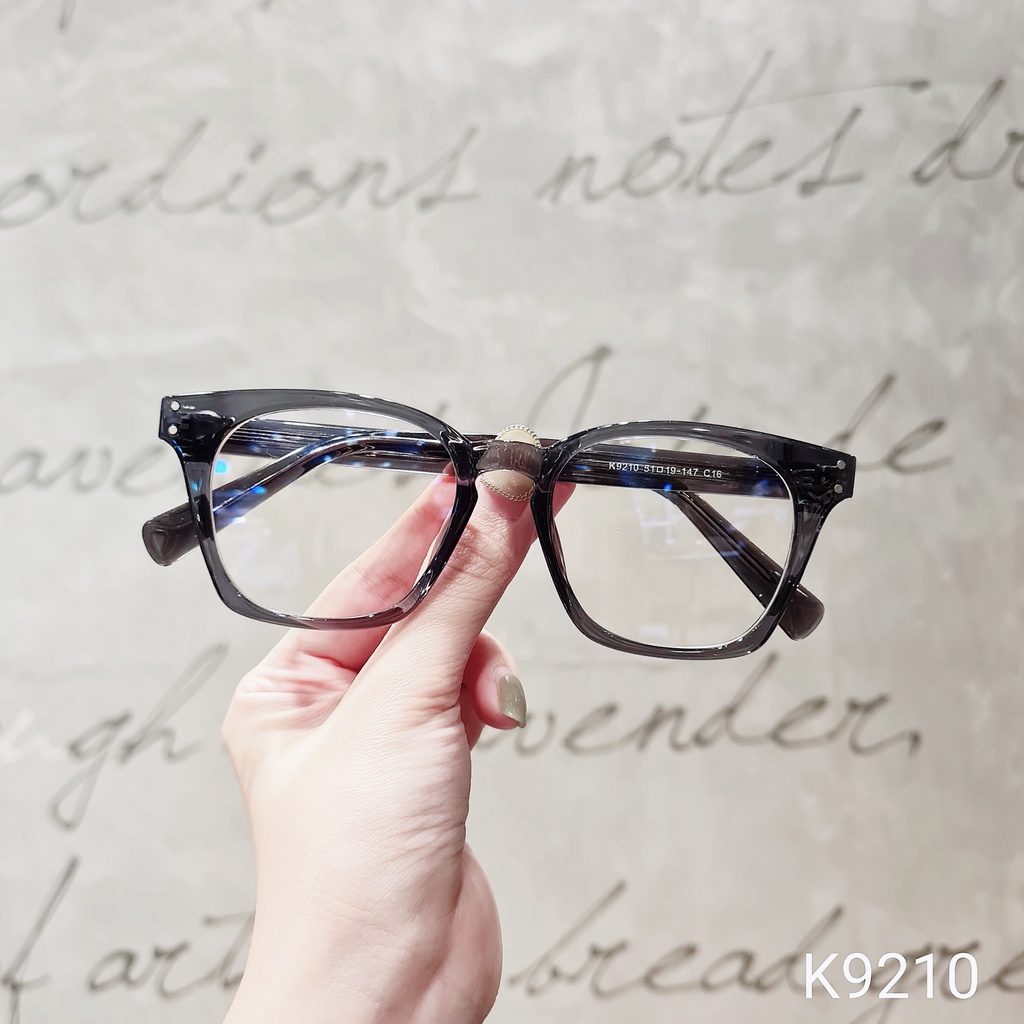 Gọng kính cận mắt vuông LILYEYEWEAR nam nữ chất liệu nhựa thanh mảnh chắc chắn kiểu dáng thời thượng dễ đeo K9210