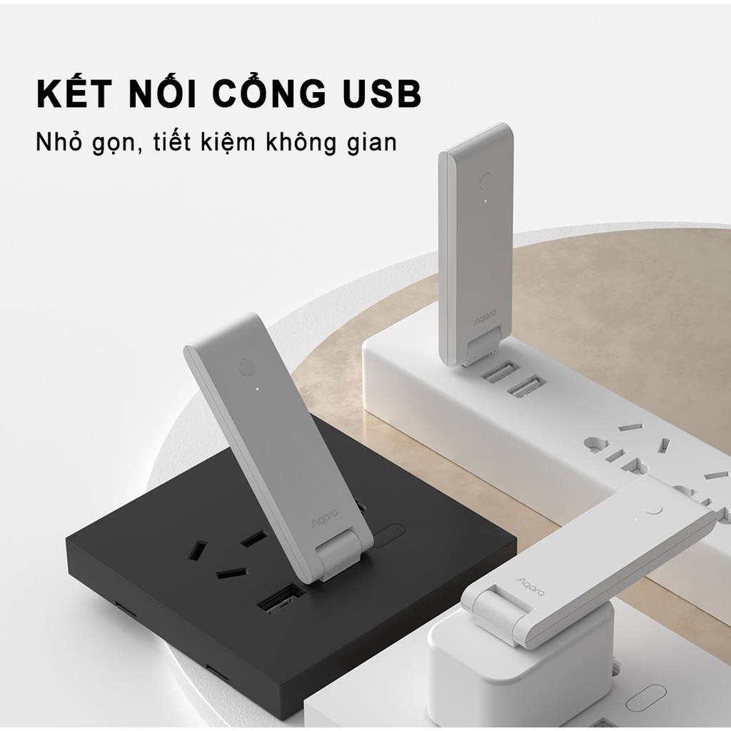 Bộ điều khiển trung tâm Homekit Aqara E1 Youth Edition .